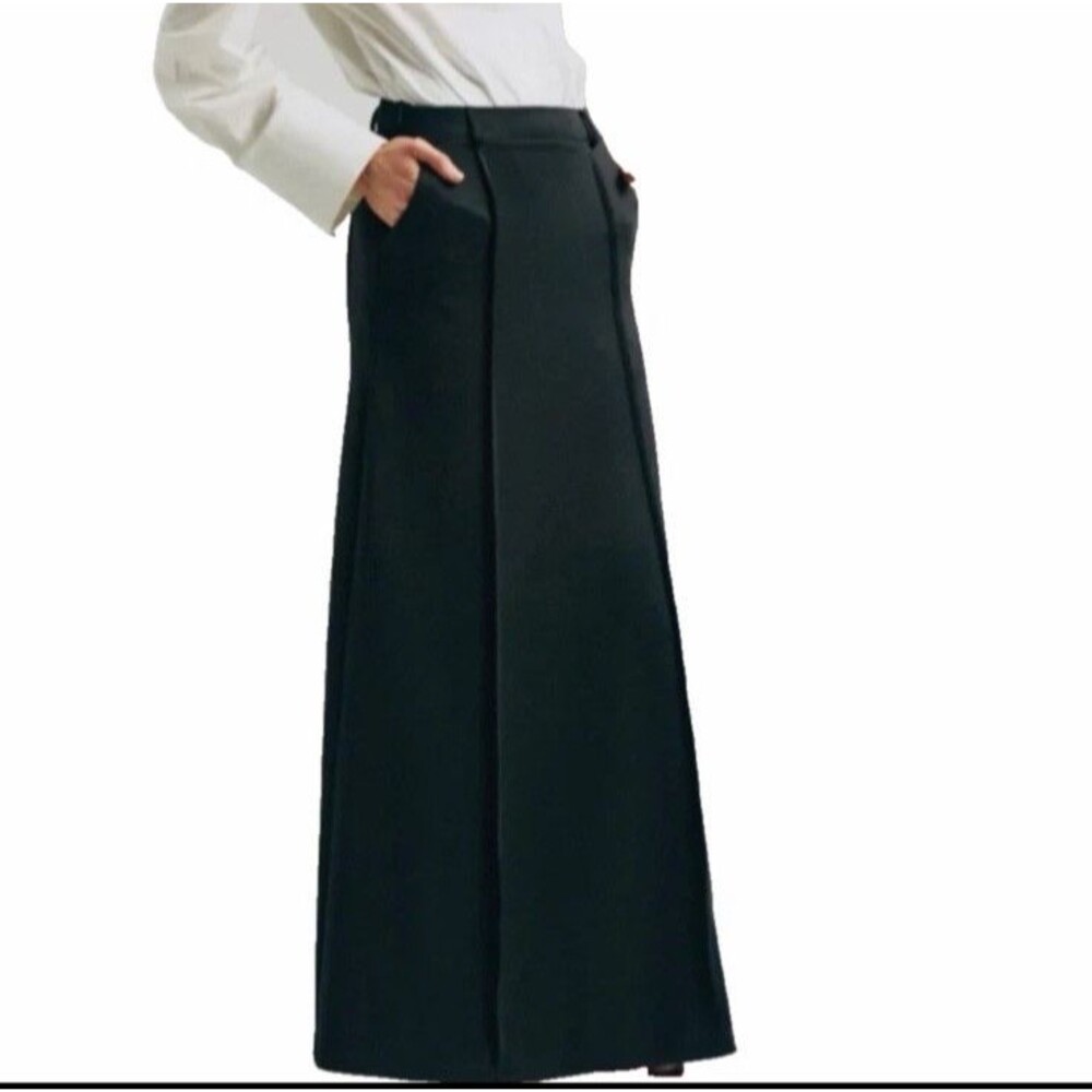 NEW Perfect Corset Black Venus Ligne H-Type Maxi Skirt Women's M Career Elegant